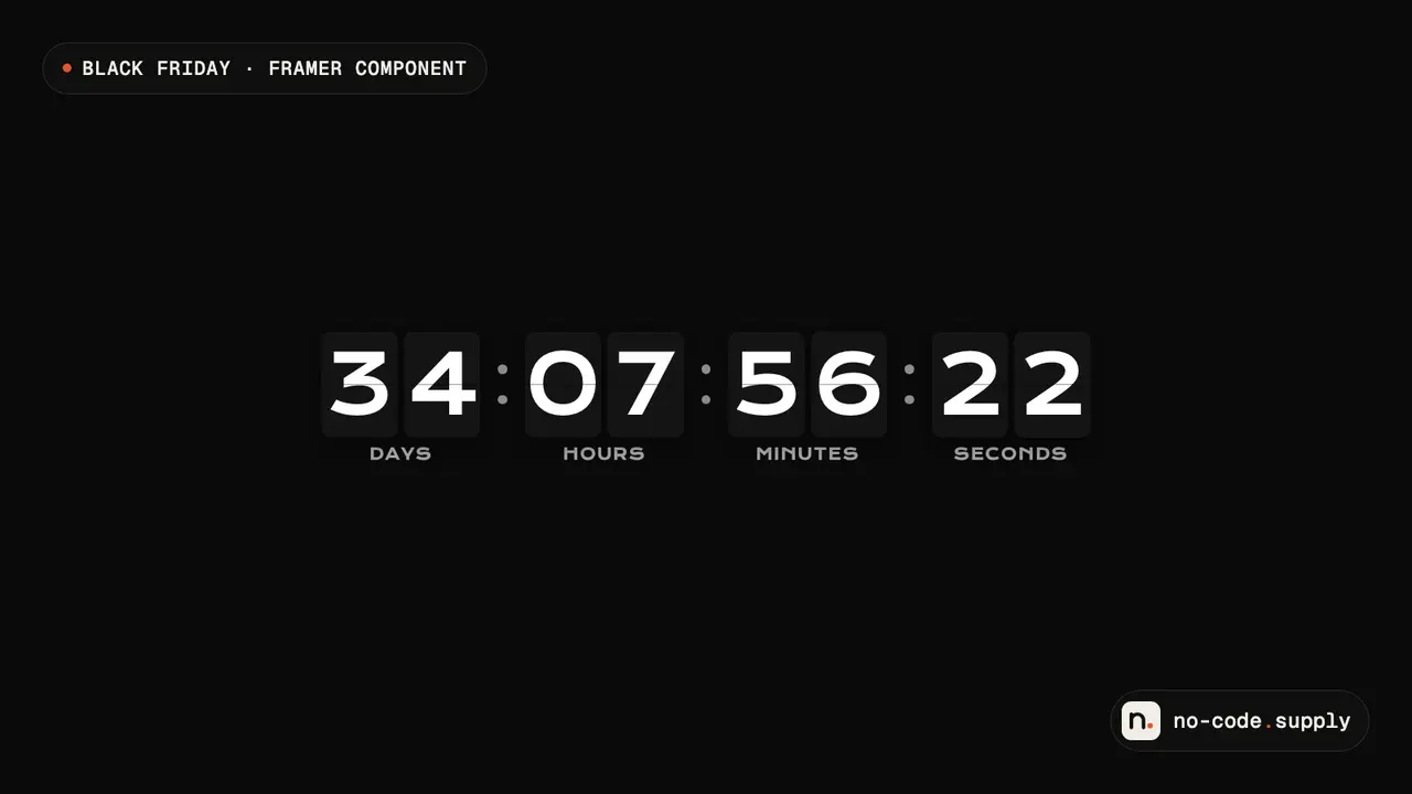 Flip Clock Countdown, the product thumbnail