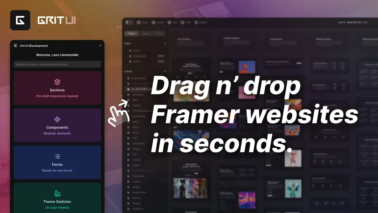 Grit UI, the product thumbnail