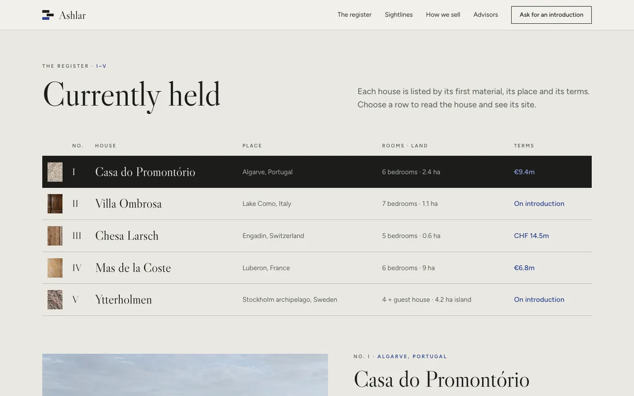 Ashlar template — desktop screenshot 2
