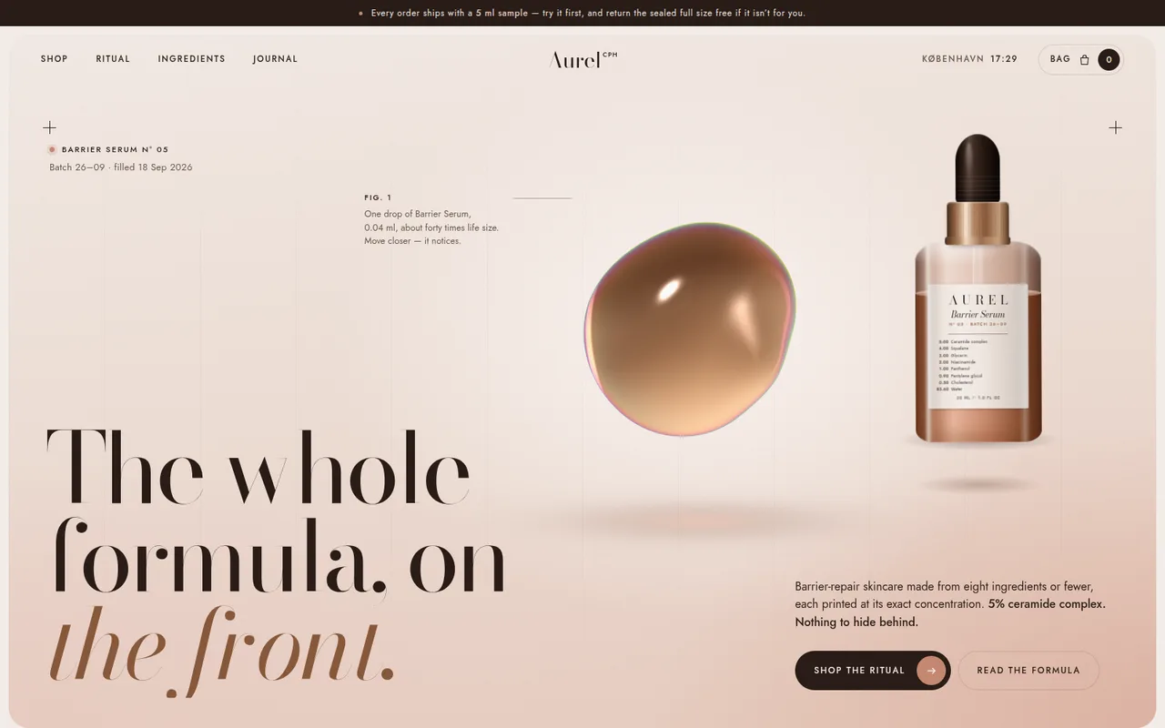 Aurel template — cover