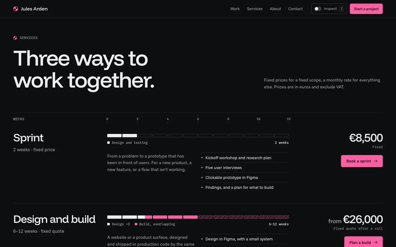 Datum template — desktop screenshot 3