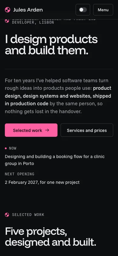 Datum template — mobile screenshot 1