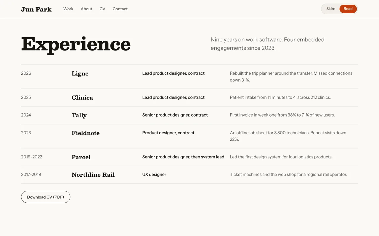 Gist template — desktop screenshot 3