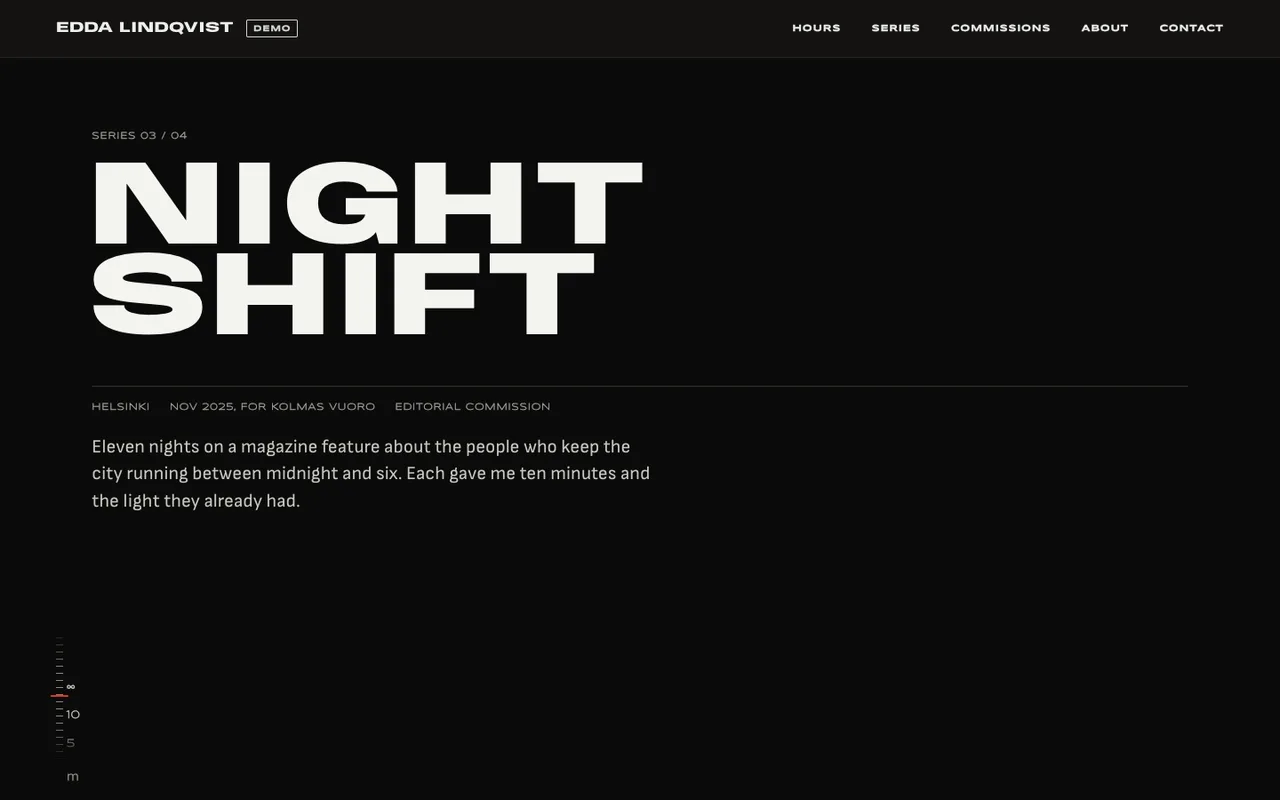 Halation template — desktop screenshot 3