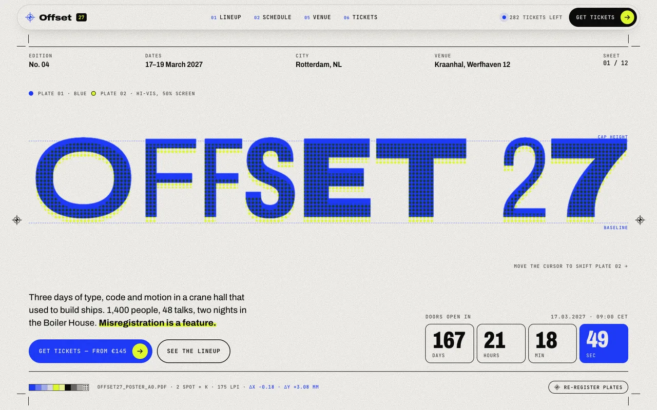 Offset template — desktop screenshot 1