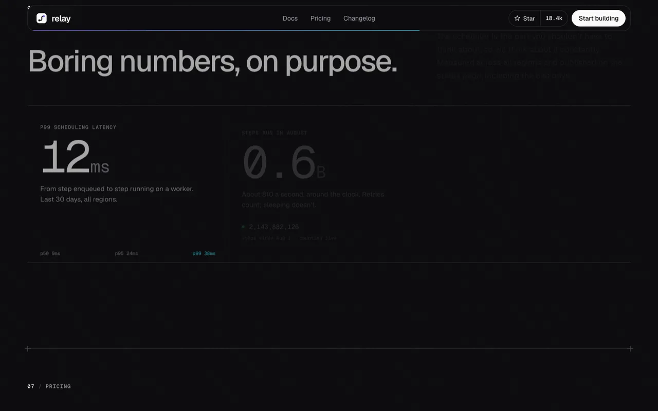 Relay template — desktop screenshot 3