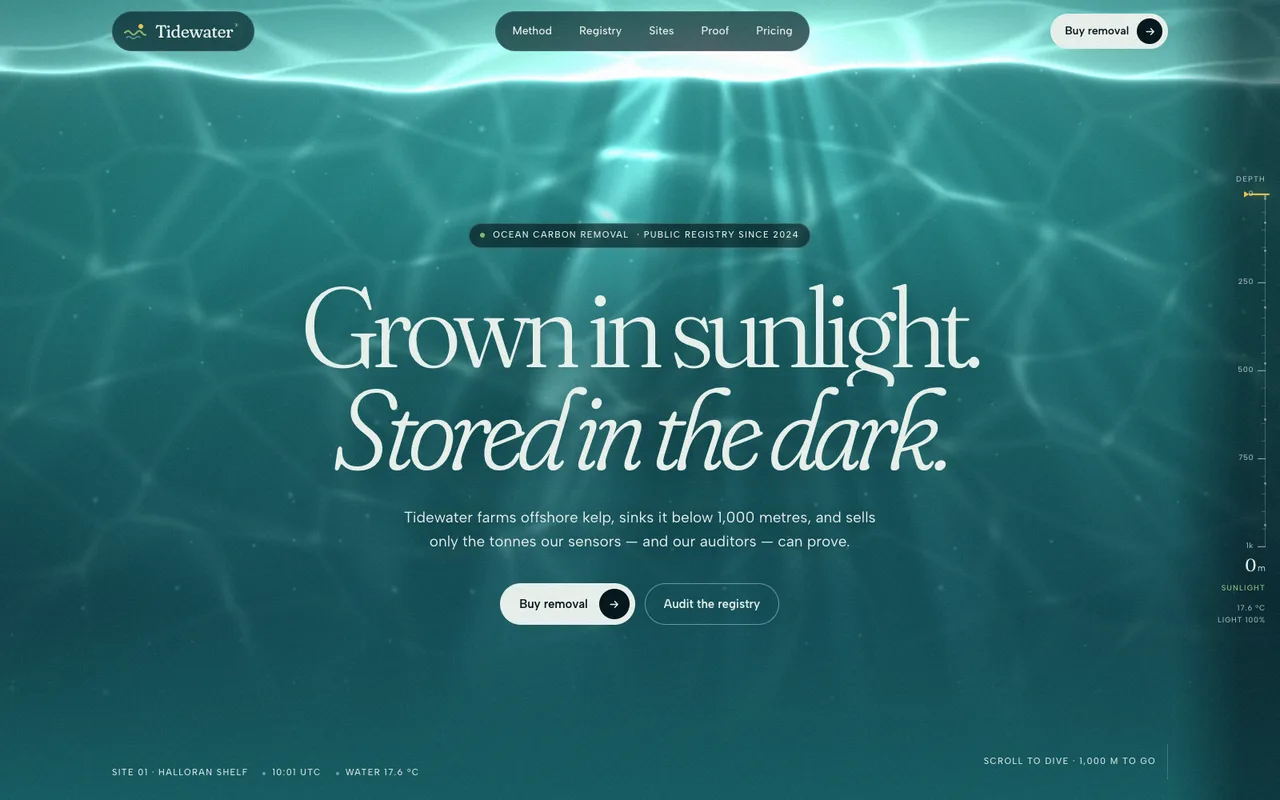 Tidewater template — cover