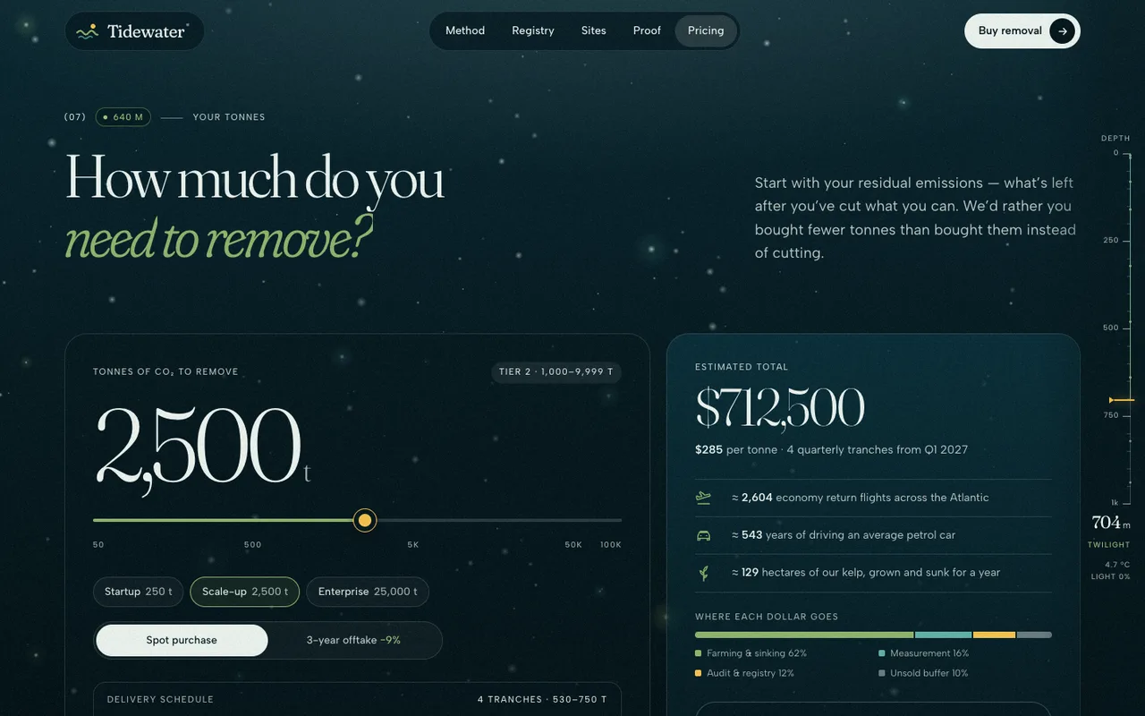 Tidewater template — desktop screenshot 4